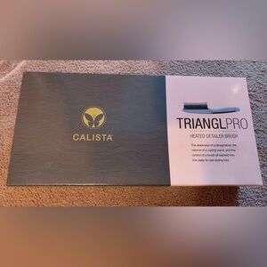 Calista TrianglPro Heated Detailer Brush - Black